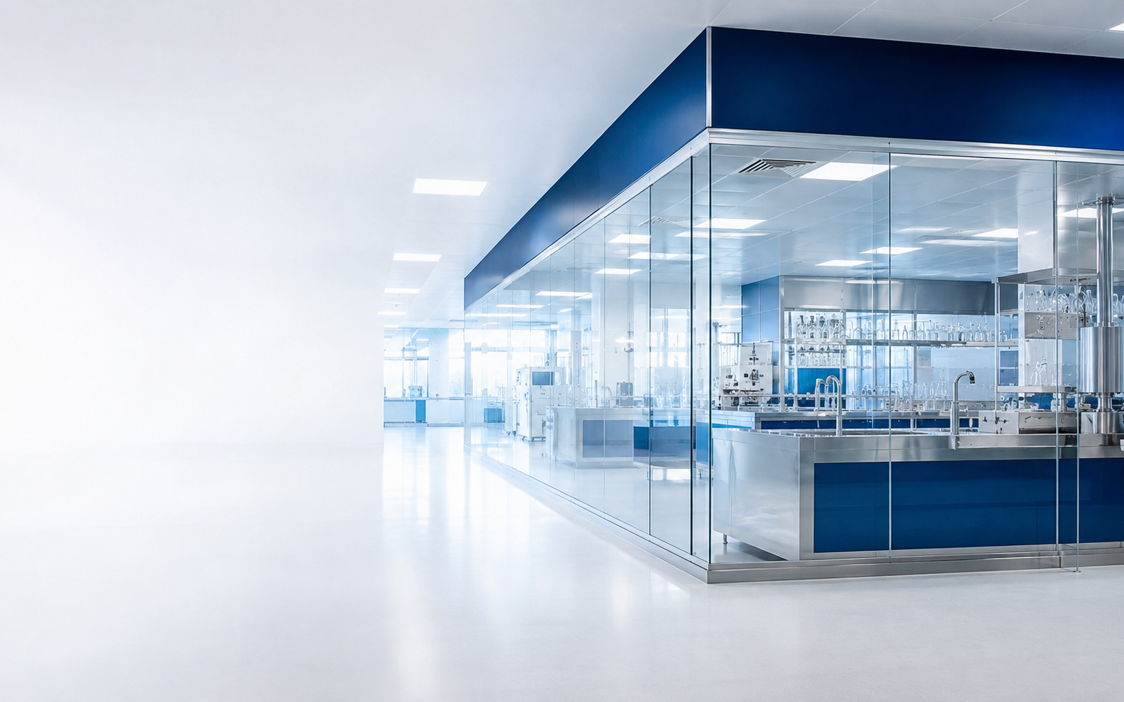 Ambiente de laboratório moderno